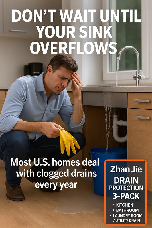 Don’t Wait Until Your Sink Overflows — Most U.S. Homes Deal with Clogged Drains Every Year