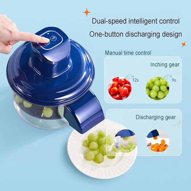 Automatic fruit peeling machine