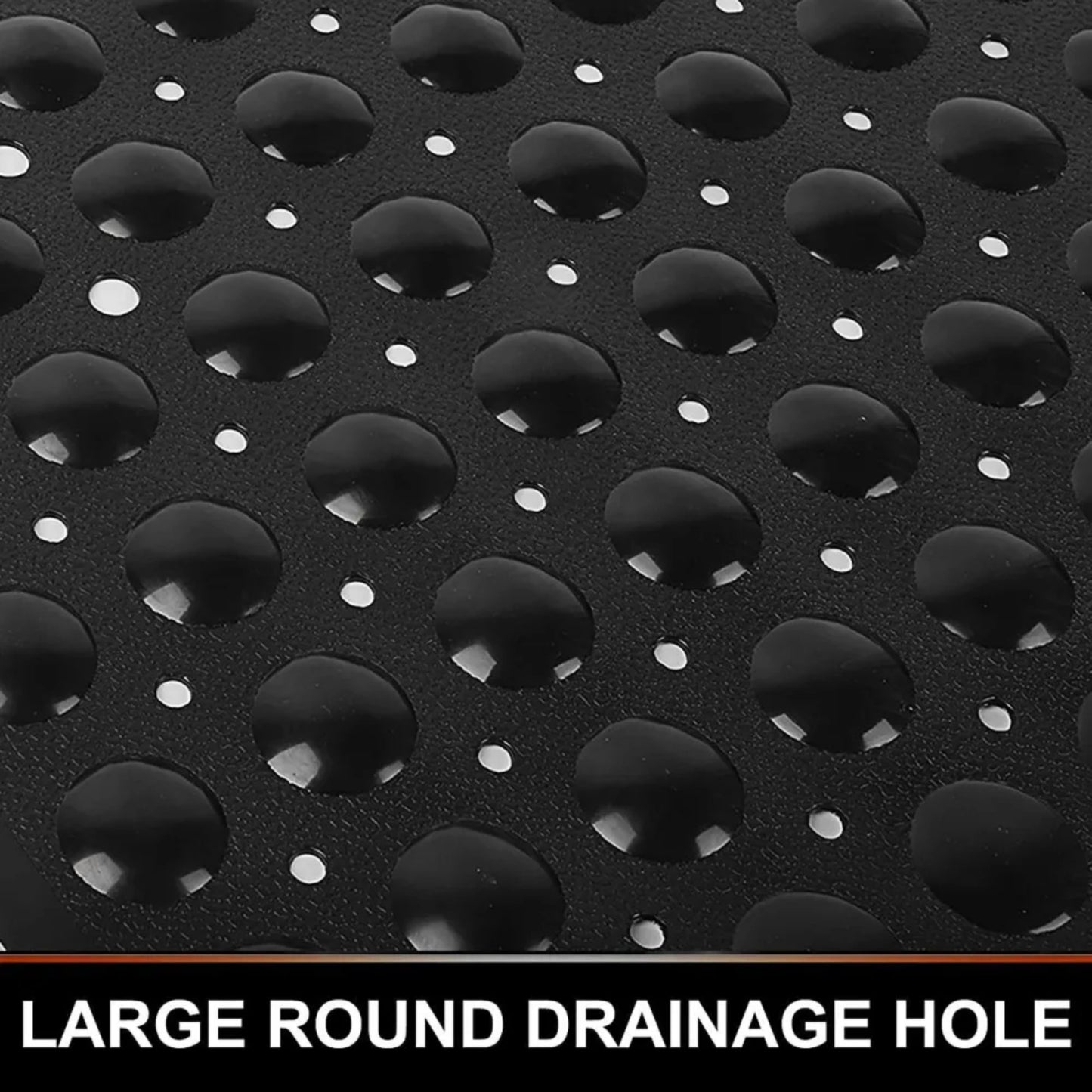 53x53cm Shower Mat Suction Cup PVC Anti Slip Bath Mat Square Shower Floor Pad Non Slip Safety Mat for Bathtub Bathroom Carpet