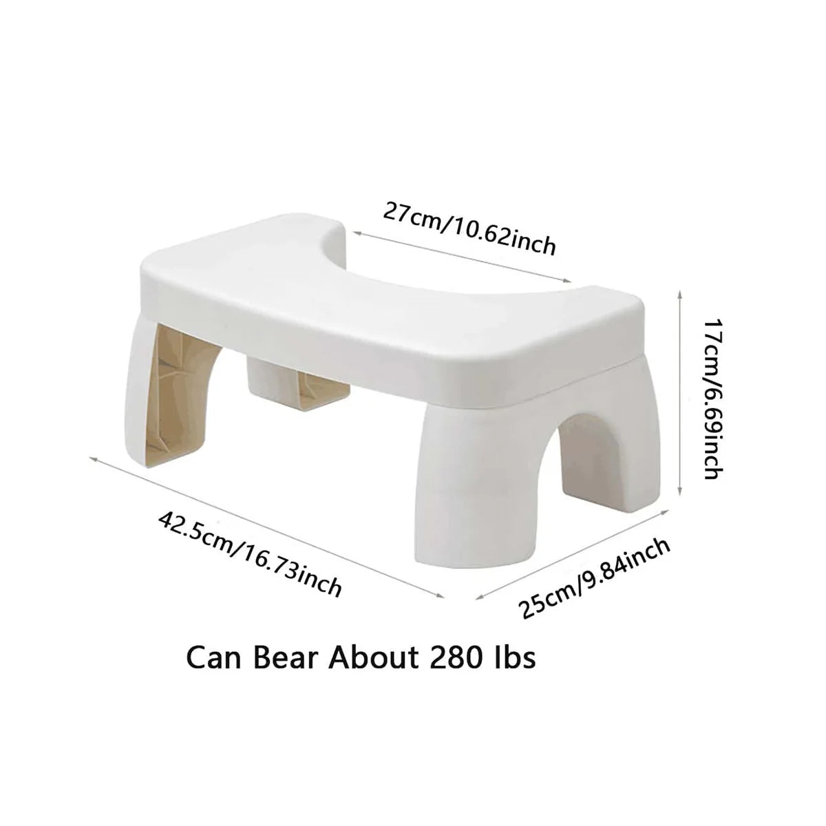 1pc Elderly chair step toilet foot walk wc stool Bathroom Toilet Wheel stool for toilets squat stool foldable chair,non-slip