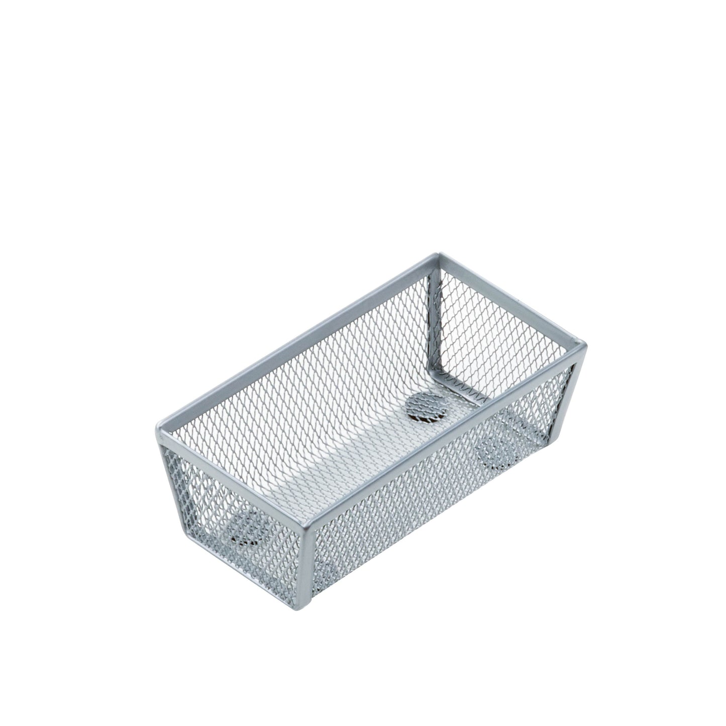 Silver 6" x 3" Wire Mesh Drawer Organizer
