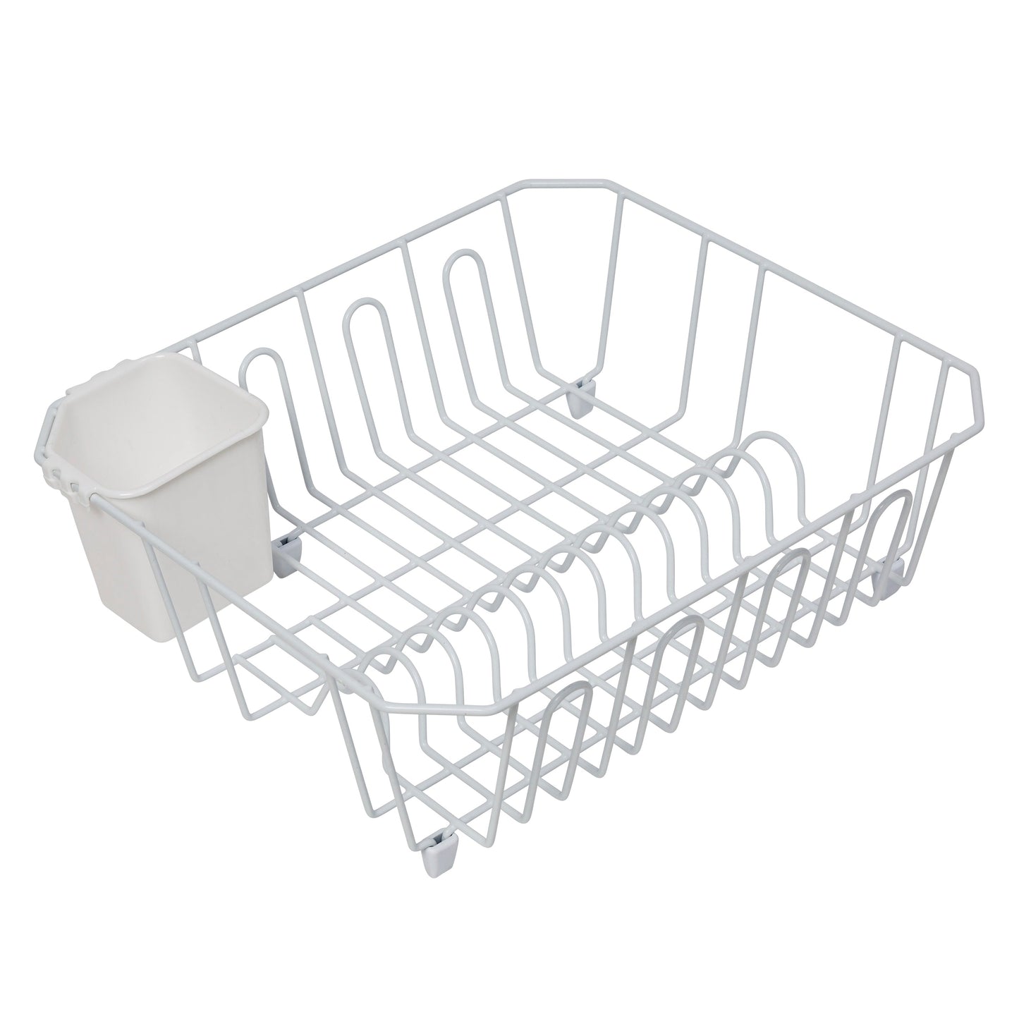 White Wire Dish Drying Rack