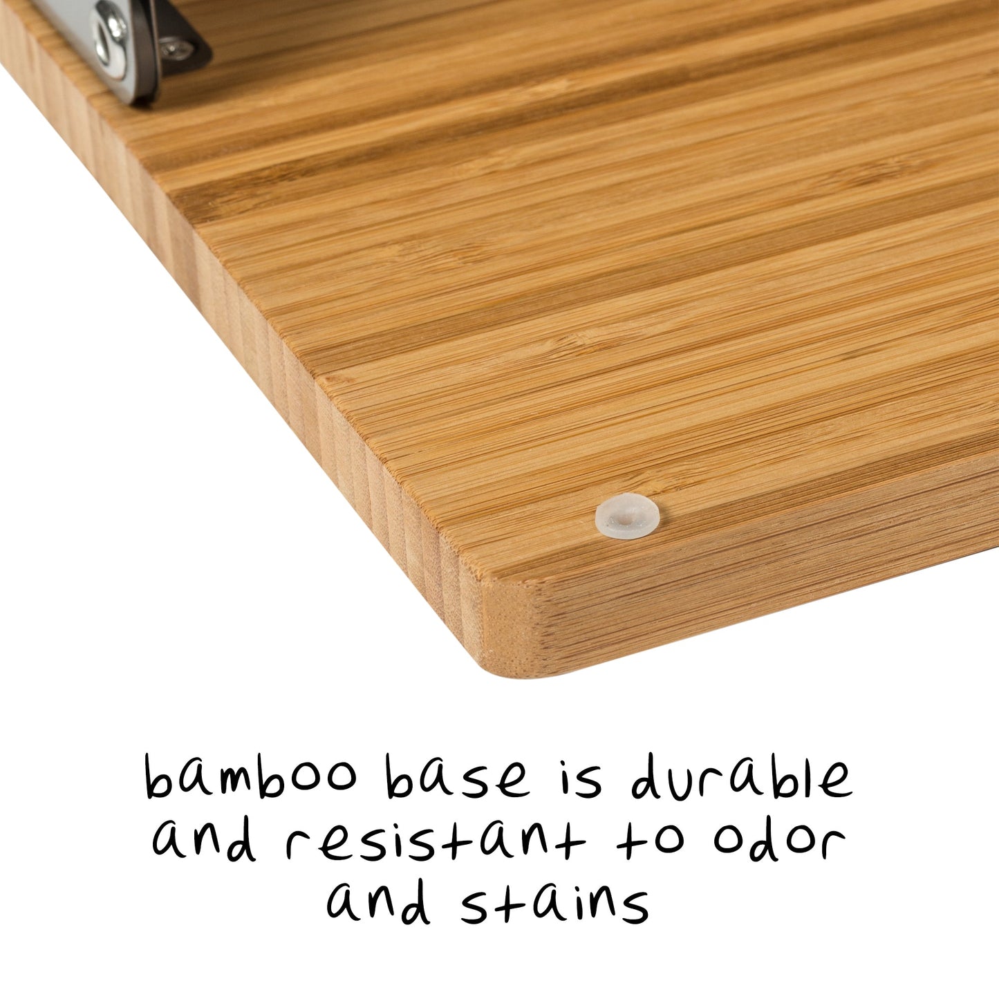 Stainless Steel Bread Box with Bamboo Cutting Board