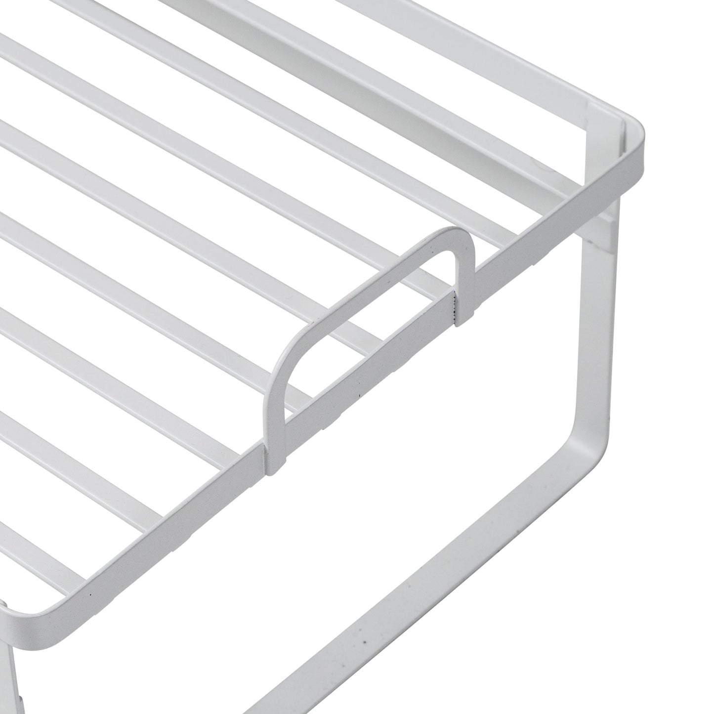 White Stackable Cabinet Shelves (2-Pack)