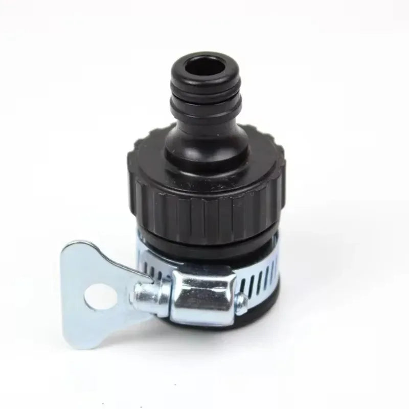 Faucet Adapter 12-24mm Plastic Hose Fitting Quick Connect Fitting Faucet for Garden Irrigation Car Wash Faucet Accessories