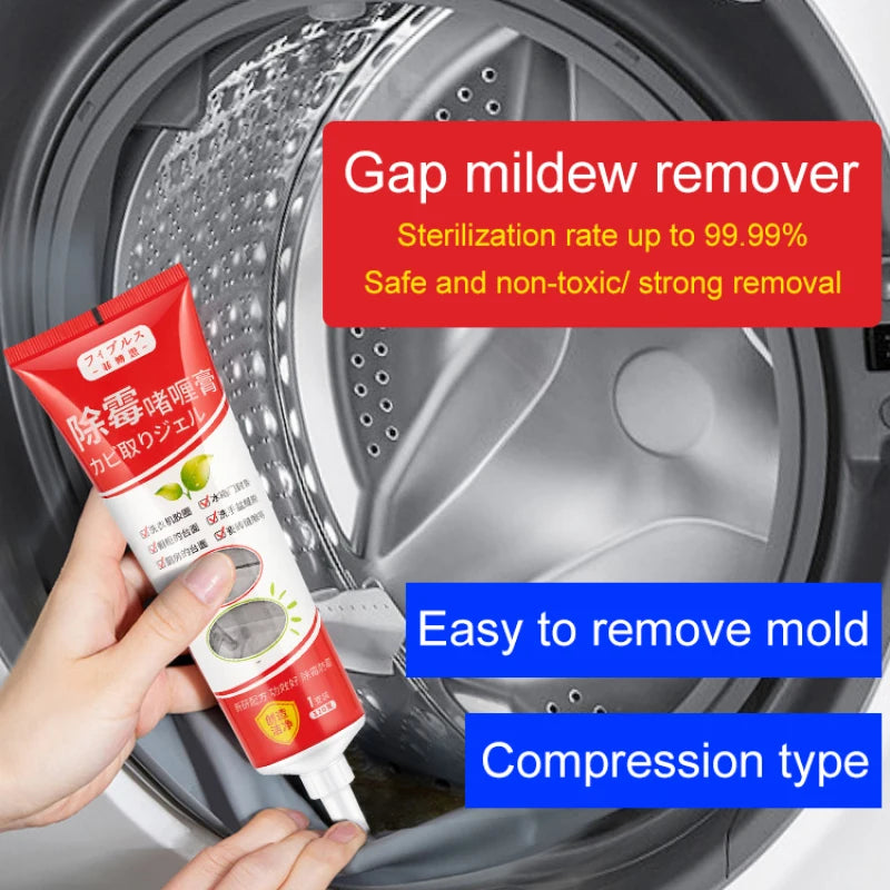 Mildew Removal Gel Household Mildew Removal Paste Walls Refrigerator Cleaning Mildew Spots Fungus Mold Stain Removal Cleaner