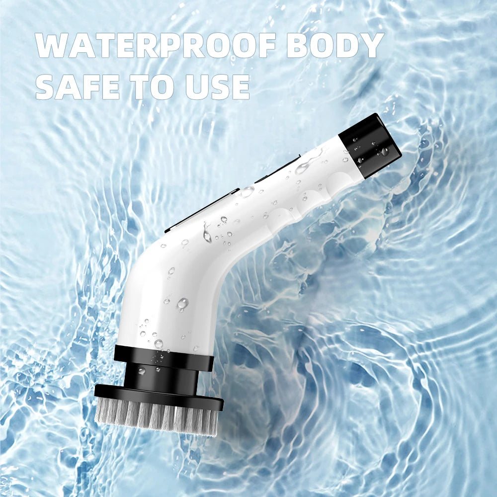 Viladepot Electric Cleaning Brush 9 in 1 Multifunctional Wireless Rotatable Cleaning Brush Bathroom Kitchen Windows Toilet