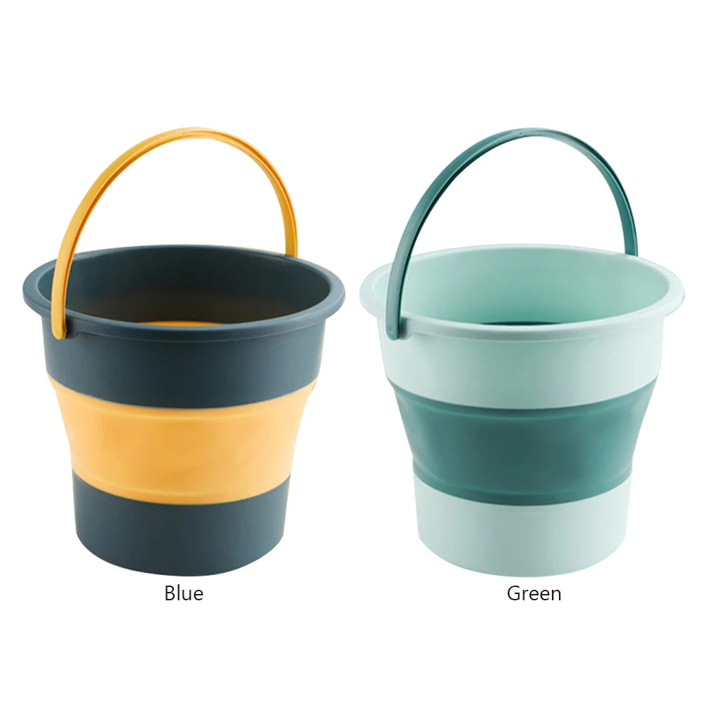 5/10L Folding Water Container Multifunctional Storage Bucket Lightweight Environmentally Space Saving for Outdoor Car Wash
