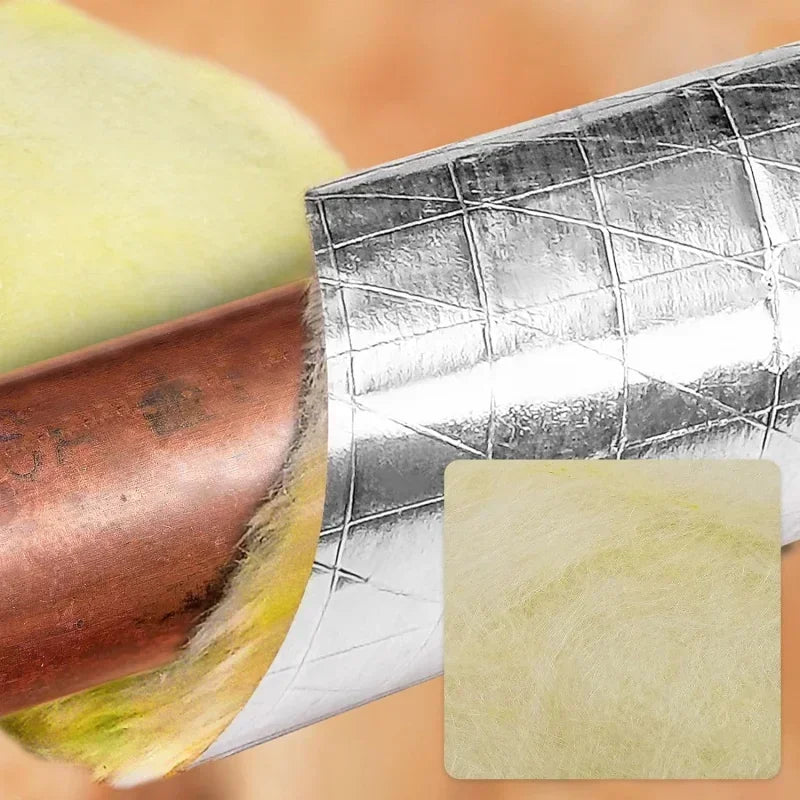 Aluminum foil Pipes Insulation Wrap Tapes Acoustic insulation wool felt strip Outdoor pipe insulation Ceramic Water Pipe Wrap