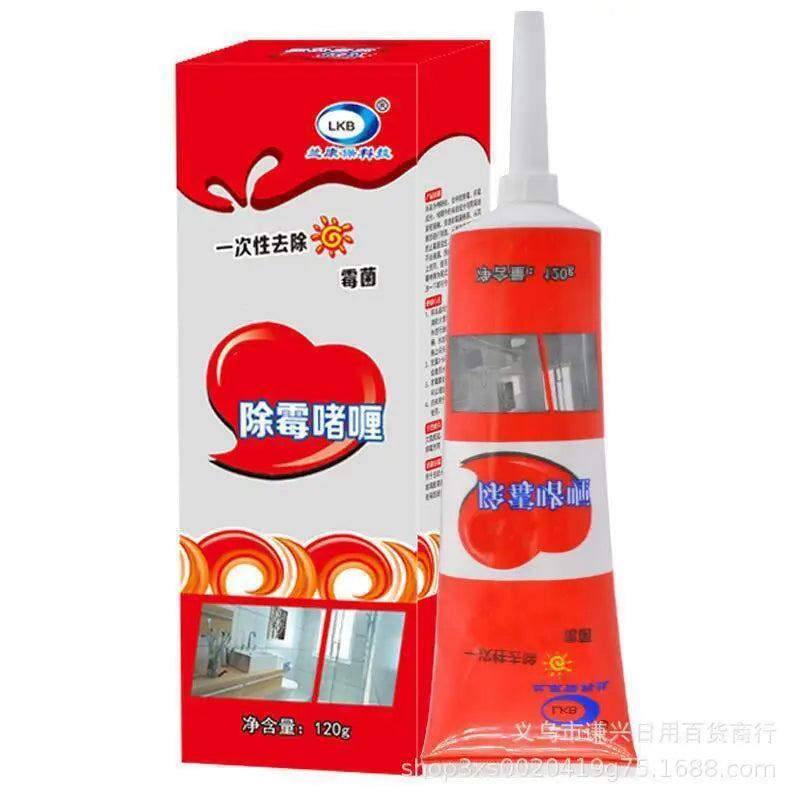 Mildew Removal Gel Household Mildew Removal Paste Walls Refrigerator Cleaning Mildew Spots Fungus Mold Stain Removal Cleaner