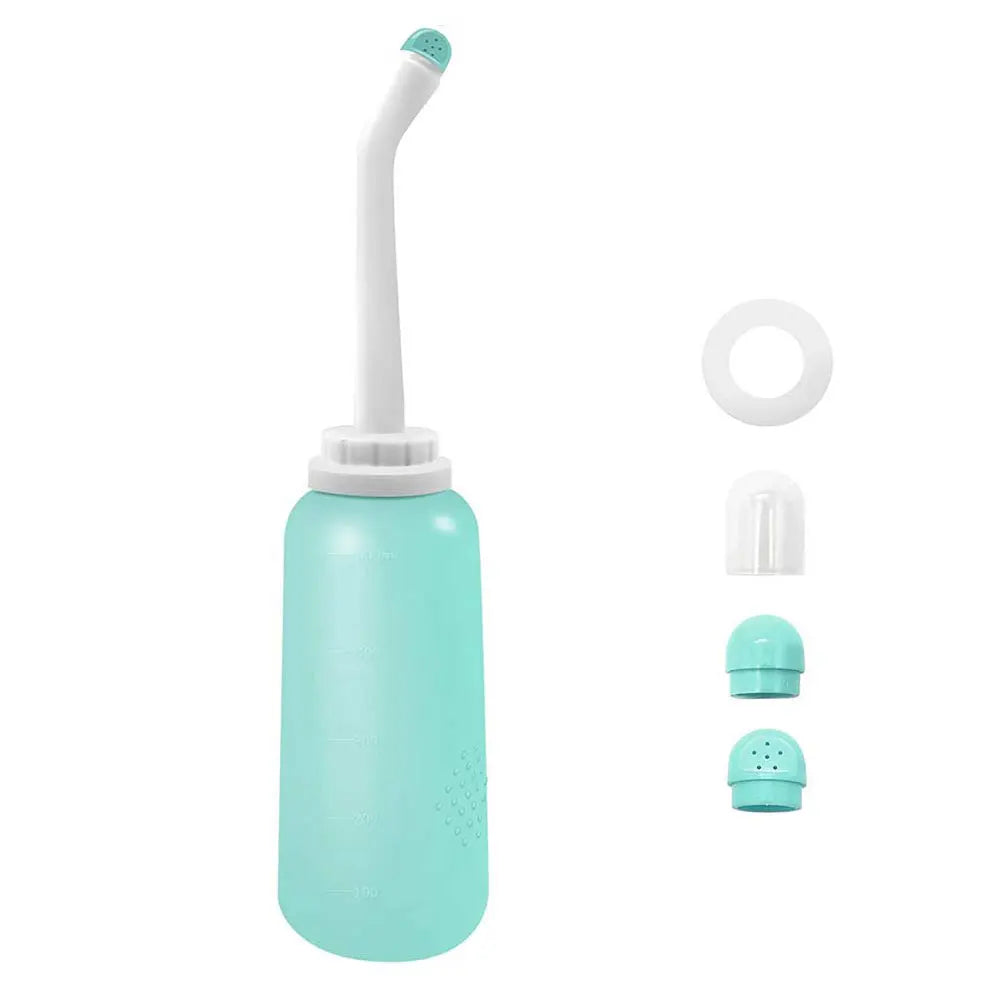 500ml Portable Bidet Spray Handheld Travel Bidet for Pregnant Women Baby Cleansing Water Washer Bottle Baby Showers Mom Bottle