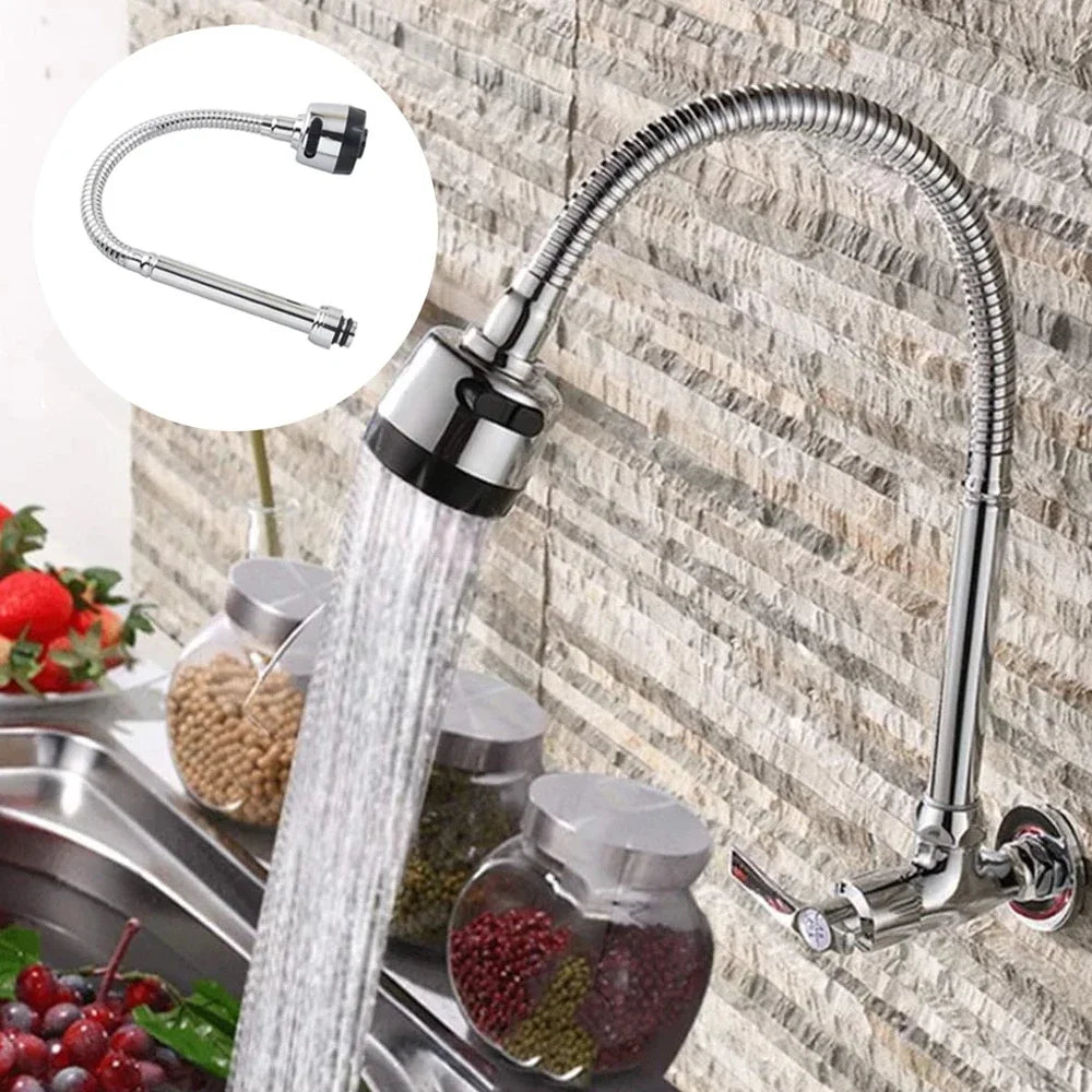 360° Rotation Kitchen Faucets Saving Water Extension Tap Nozzle Kitchen Sink Single Cold Sprayer Head Faucets Accessories