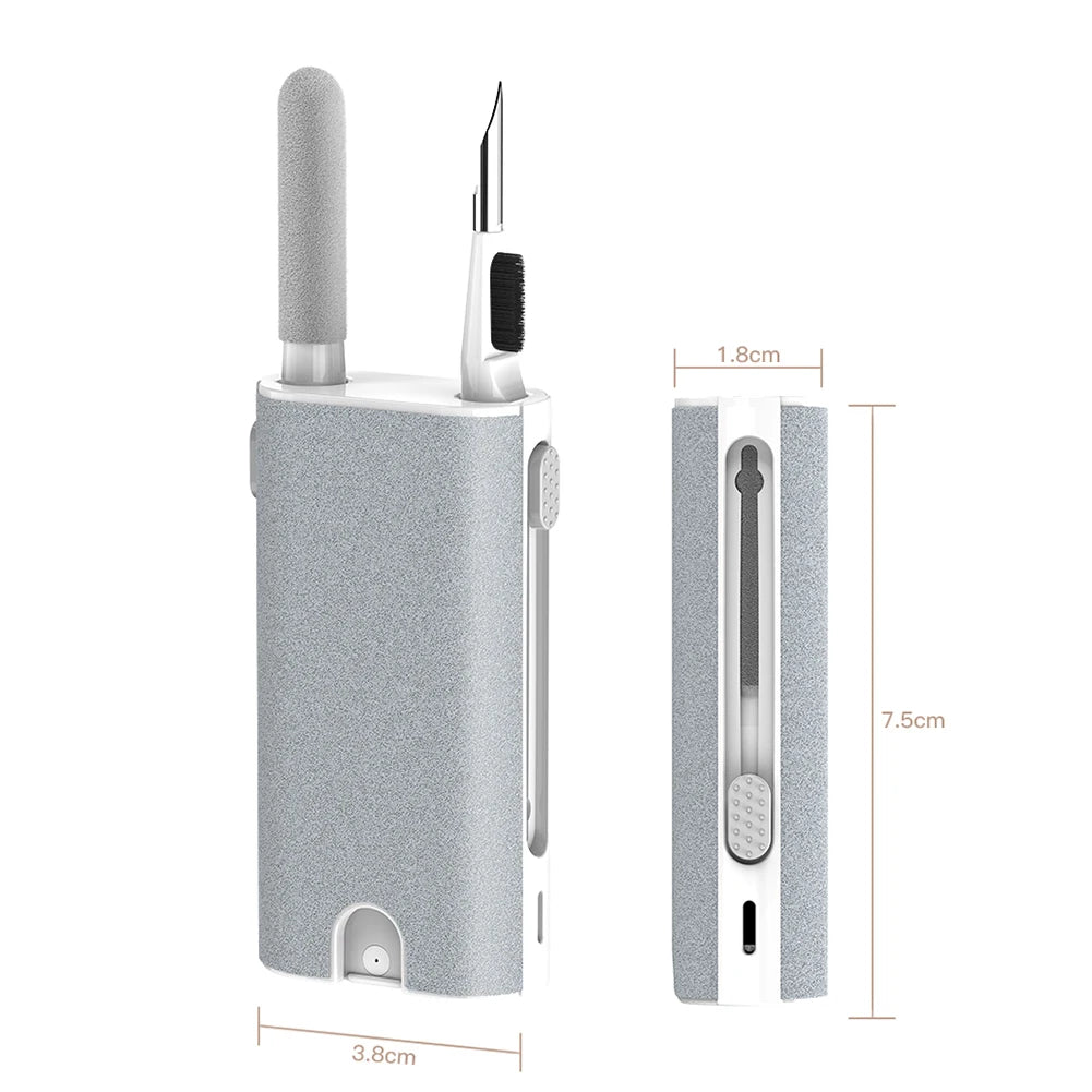 5 in 1 Cleaner Bursh Kit for Bluetooth Earphone Phone Laptop Screen Earbuds Case Cleaning Pen Kit for Airpods Pro 1 2 3 Tablet