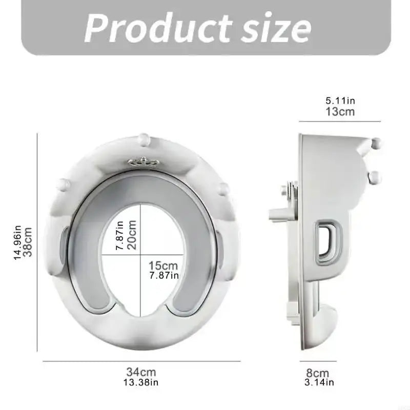 Baby Toilet Training Seat Cover Portable Child Toilet Seat Toddler Crown Toilet Seat Kid Auxiliary Toilet Seat Cushion Urinal