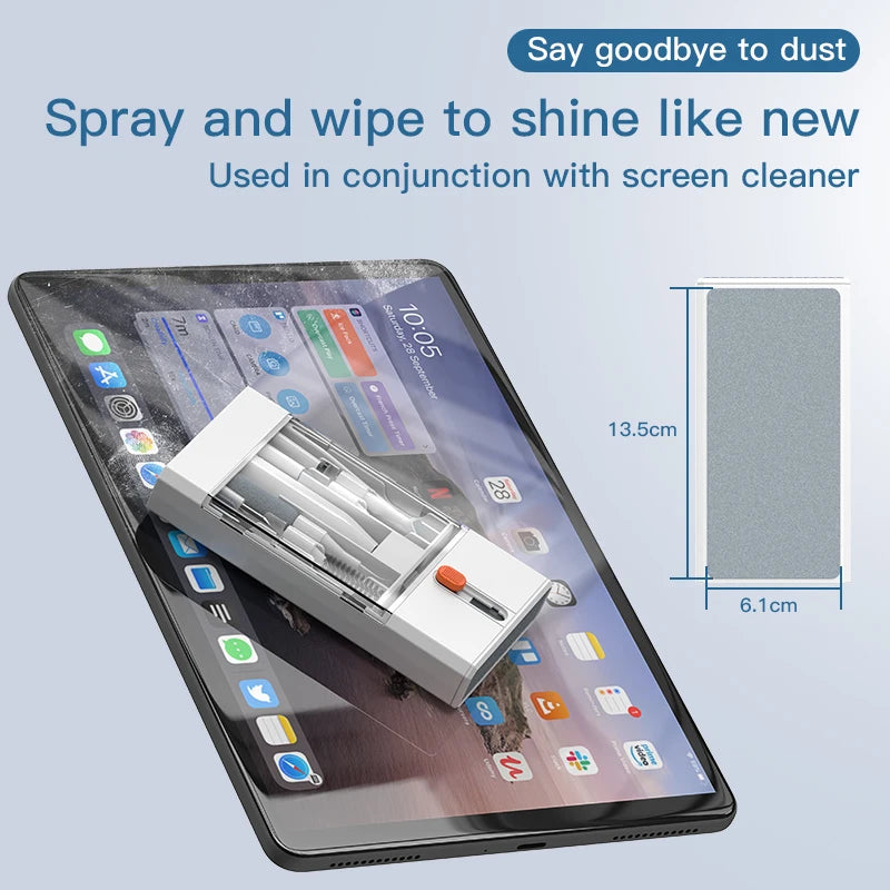 22-in-1 Multi-Purpose Electronics Cleaning Kit with Bluetooth Earbud Cleaners, Charging Port Brushes & Keyboard Cleaning Tools