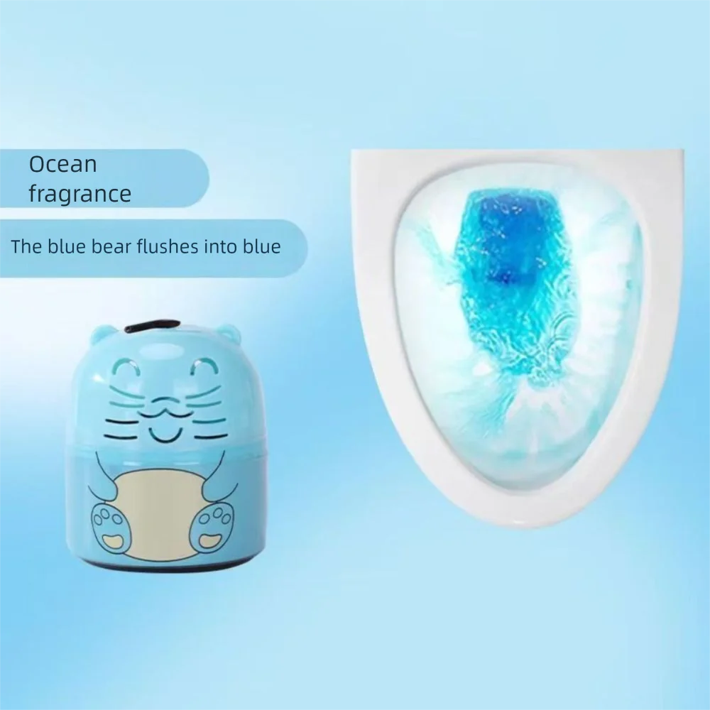Sparkling Clean Toilet Bowl Cleaner Long-Lasting Fresh Smell Household Essential Ocean Deodorizing Toilet Tank Cleaner