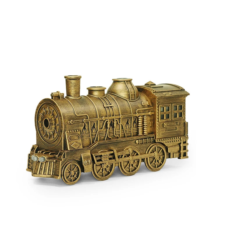 Ultrasound Air Humidifier Cannon Titanic Ship Retro Train Jellyfish Spray Essential Oil Aromatherpy Diffuser 7Colour Night Light