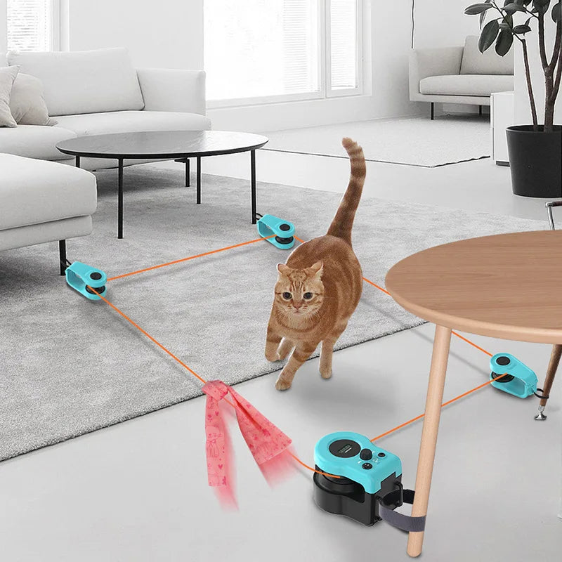 Cat walking pet toys