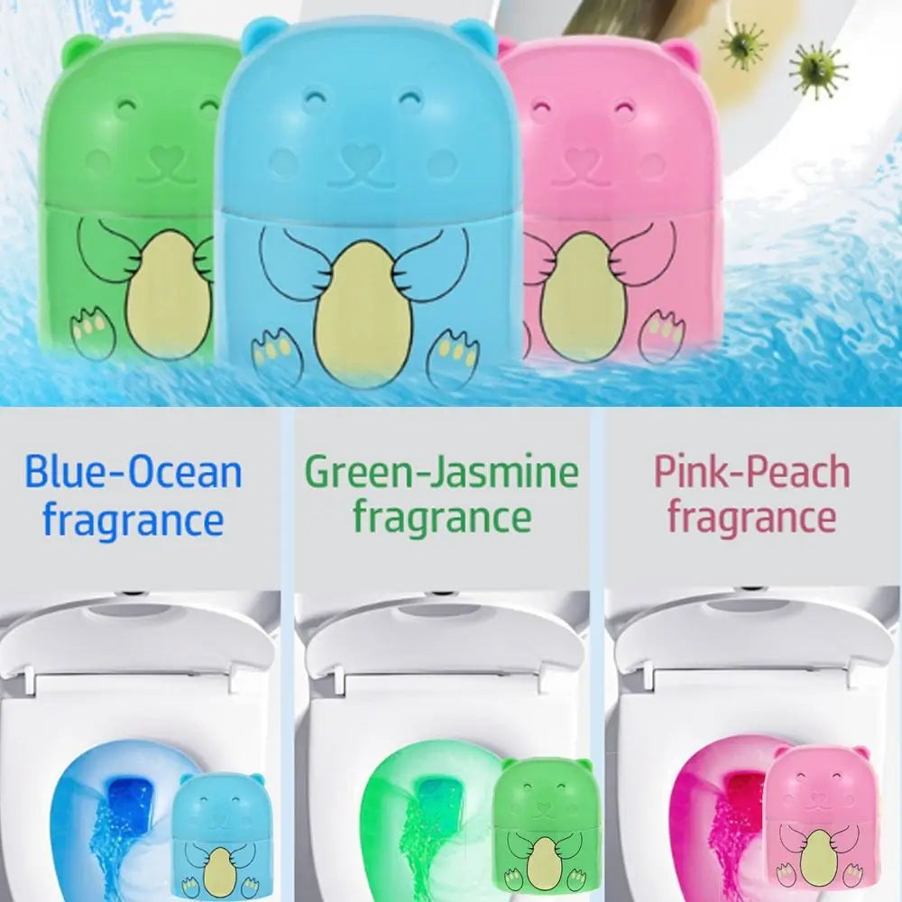 Sparkling Clean Toilet Bowl Cleaner Long-Lasting Fresh Smell Household Essential Ocean Deodorizing Toilet Tank Cleaner