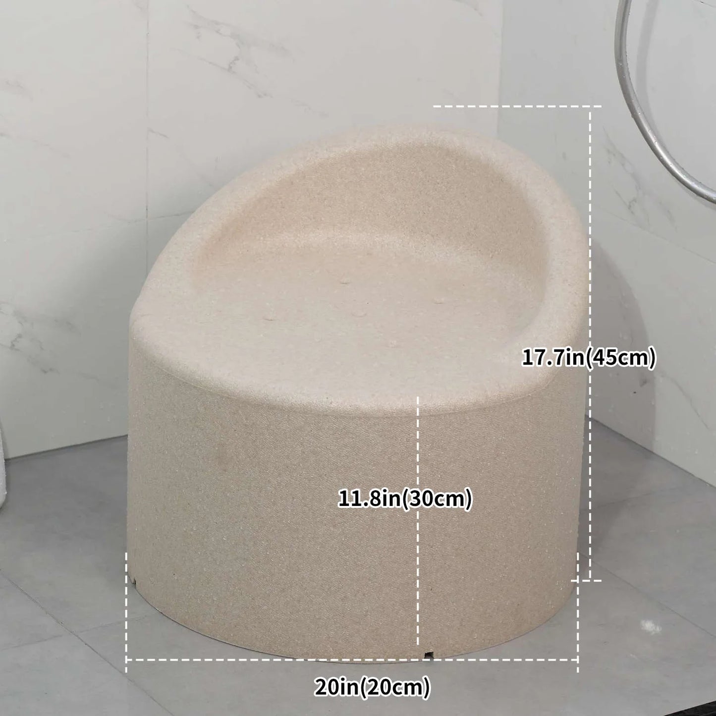 EPP Furniture Home Sitting Shower Bathroom Chair Nonslip Adults Accent Squatty Potty Shower Chair Cute