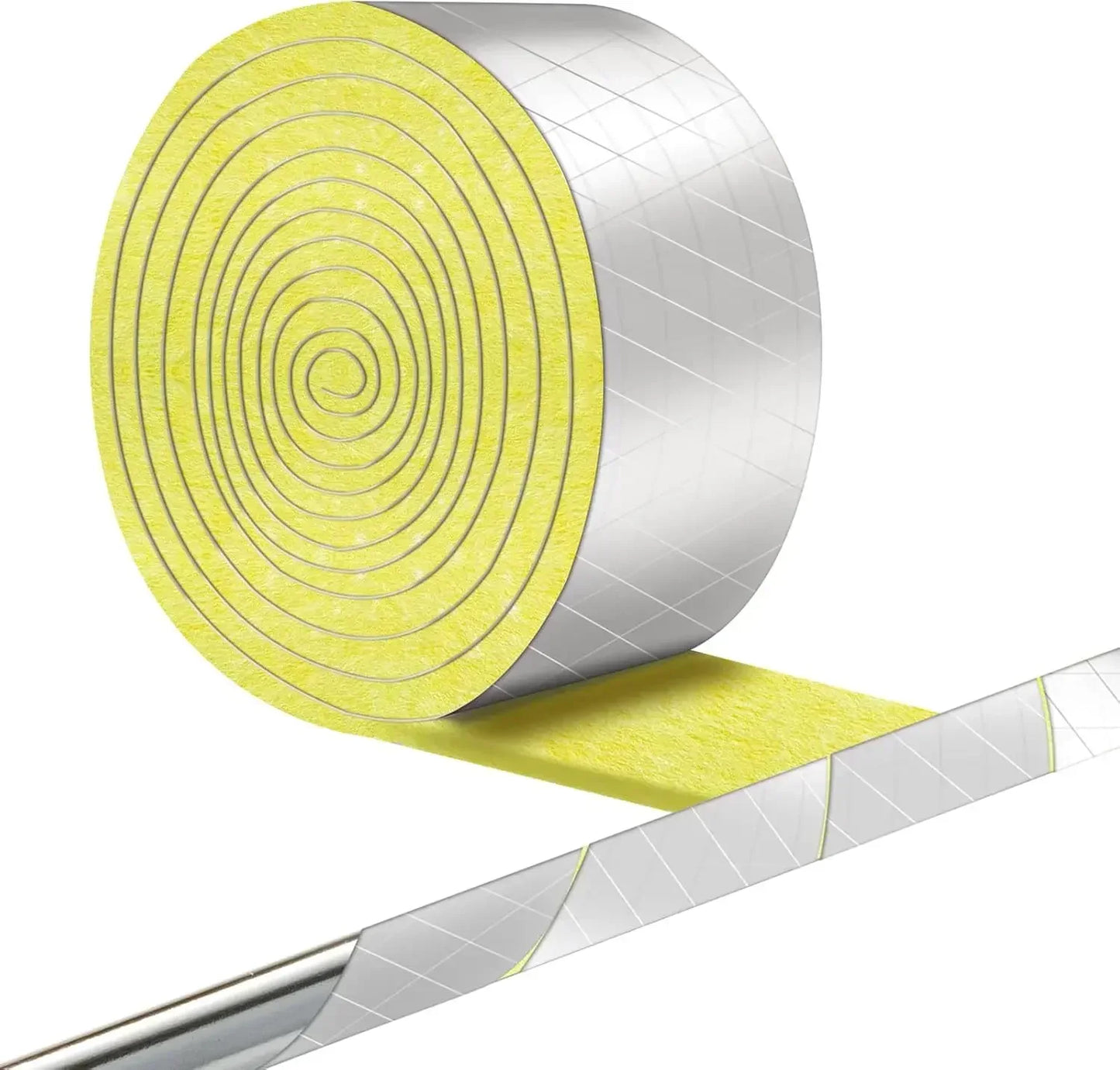 Aluminum foil Pipes Insulation Wrap Tapes Acoustic insulation wool felt strip Outdoor pipe insulation Ceramic Water Pipe Wrap