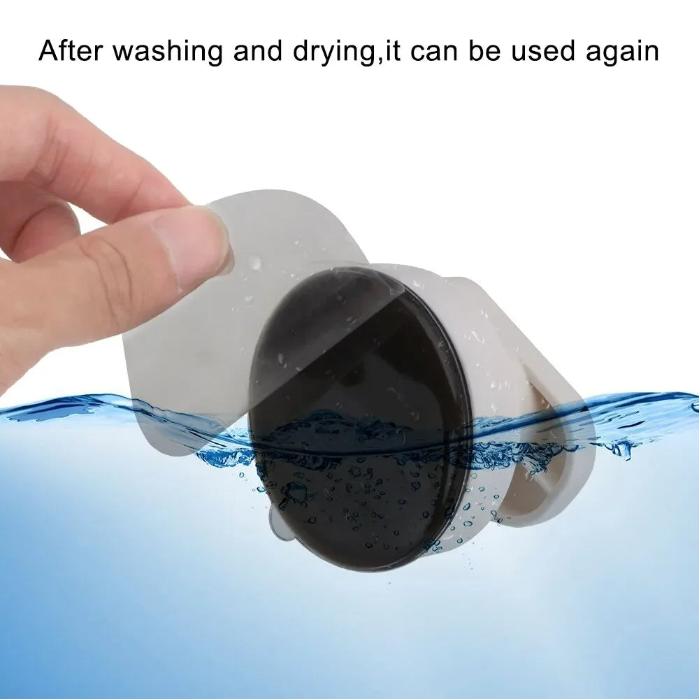 Anti-slip Handrail with Suction Cup No Drilling Shower Handle Offers Safe Grip for Safety Grab in Bathroom Bathtub Glass Door