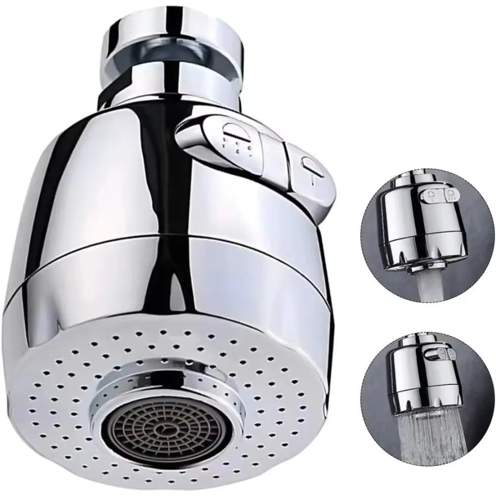 2/3 Mode Faucet Extension Tube 360 Degree Rotation Filter Kitchen Gadgets Shower Water Saving Tap Universal Kitchen Accessories