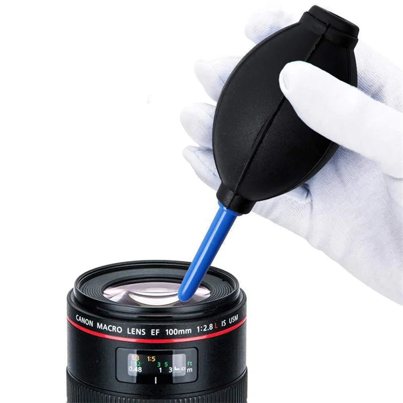 5pcs Camera Cleaner Kit Air Blower+Lens Brushes+Cleaning Pen+Cleaning Cloth for Camera Lenses & Filters Sensor Screen LCD
