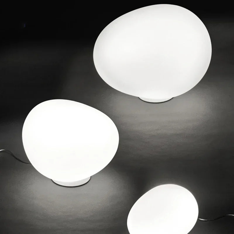 Italian Designer Floor Lmap Modern Glass Table Lamps For Living Room Bedroom Study Desk Decor Light Home E27 Night Bedside Lamp