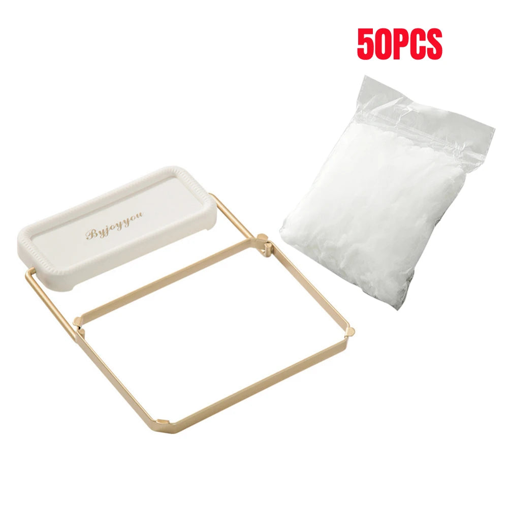 Kitchen Sink Filter Rack Foldable Sink Strainer Mesh Bag Stand Waste Garbage Net Shelf Disposable Garbage Mesh Bag Kitchen Gadge