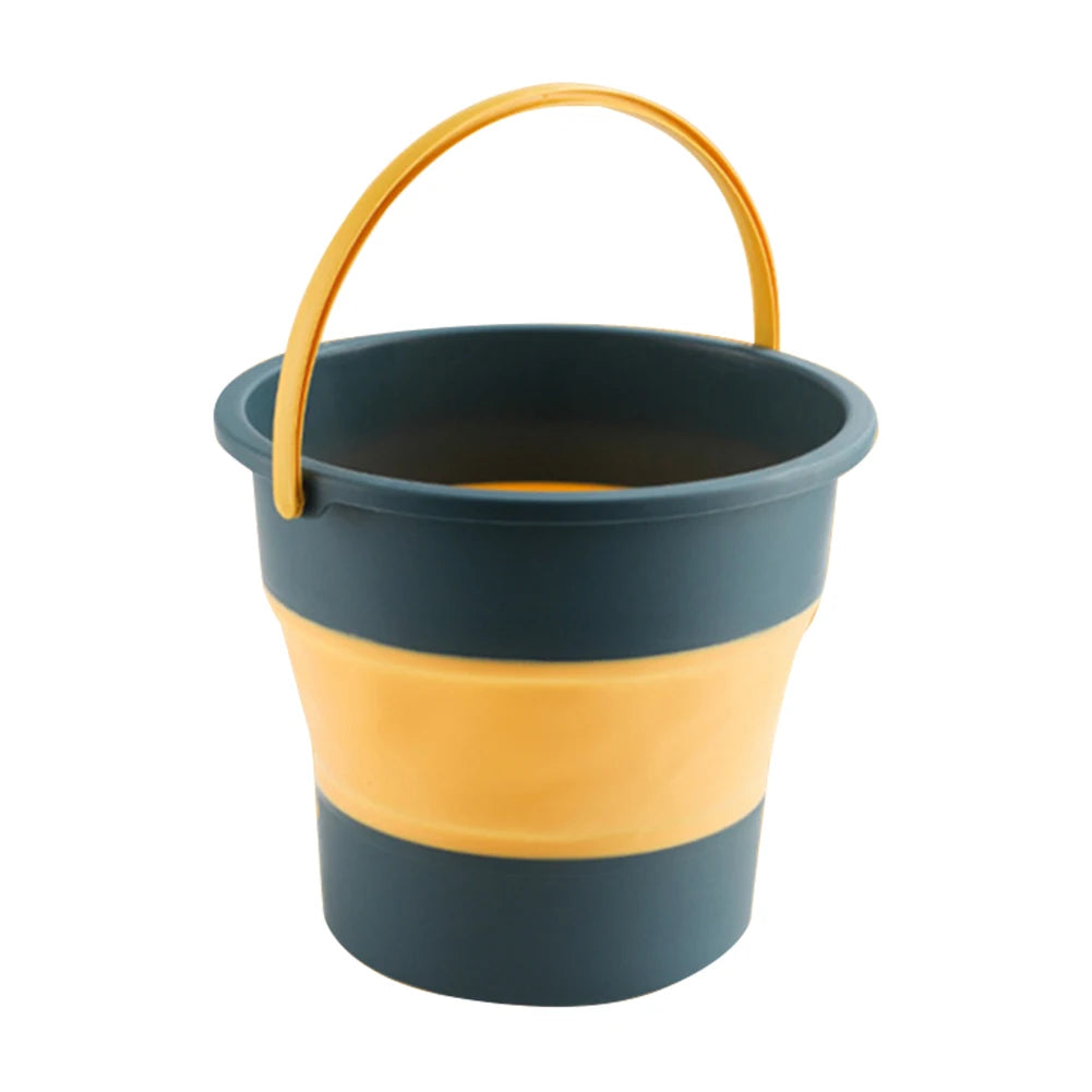 5/10L Folding Water Container Multifunctional Storage Bucket Lightweight Environmentally Space Saving for Outdoor Car Wash