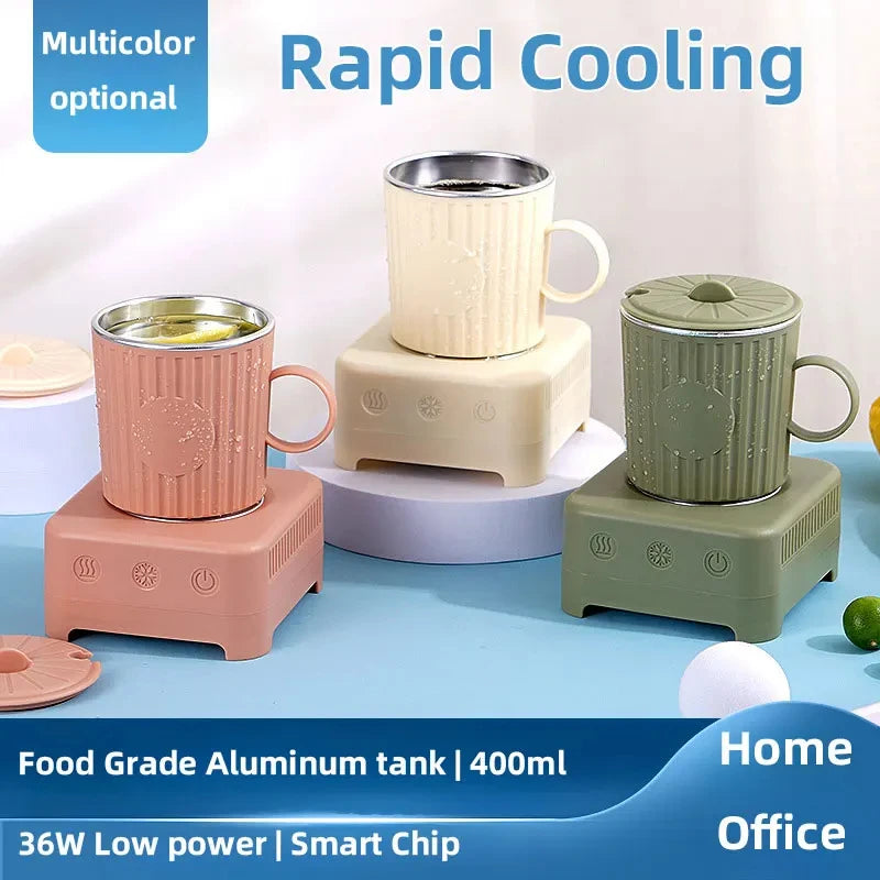 Rapid cooling cup