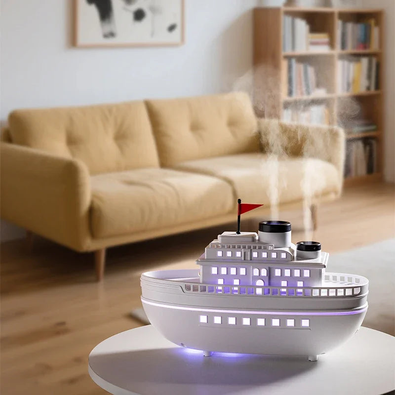 Homeuse Aroma Diffuser 300ml Ultrasonic Air Humidifier with Colorful Night Light Desktop Essential Oil Diffuser for Room Home
