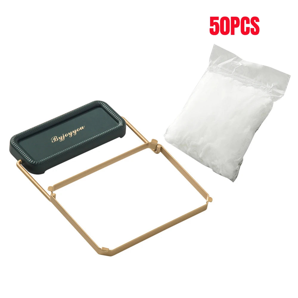 Kitchen Sink Filter Rack Foldable Sink Strainer Mesh Bag Stand Waste Garbage Net Shelf Disposable Garbage Mesh Bag Kitchen Gadge