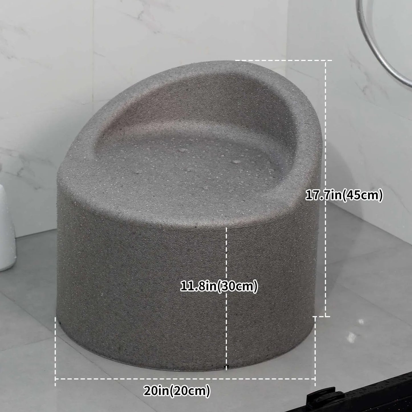 EPP Furniture Home Sitting Shower Bathroom Chair Nonslip Adults Accent Squatty Potty Shower Chair Cute