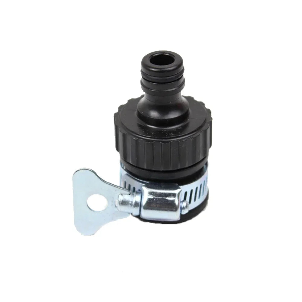 Faucet Adapter 12-24mm Plastic Hose Fitting Quick Connect Fitting Faucet for Garden Irrigation Car Wash Faucet Accessories