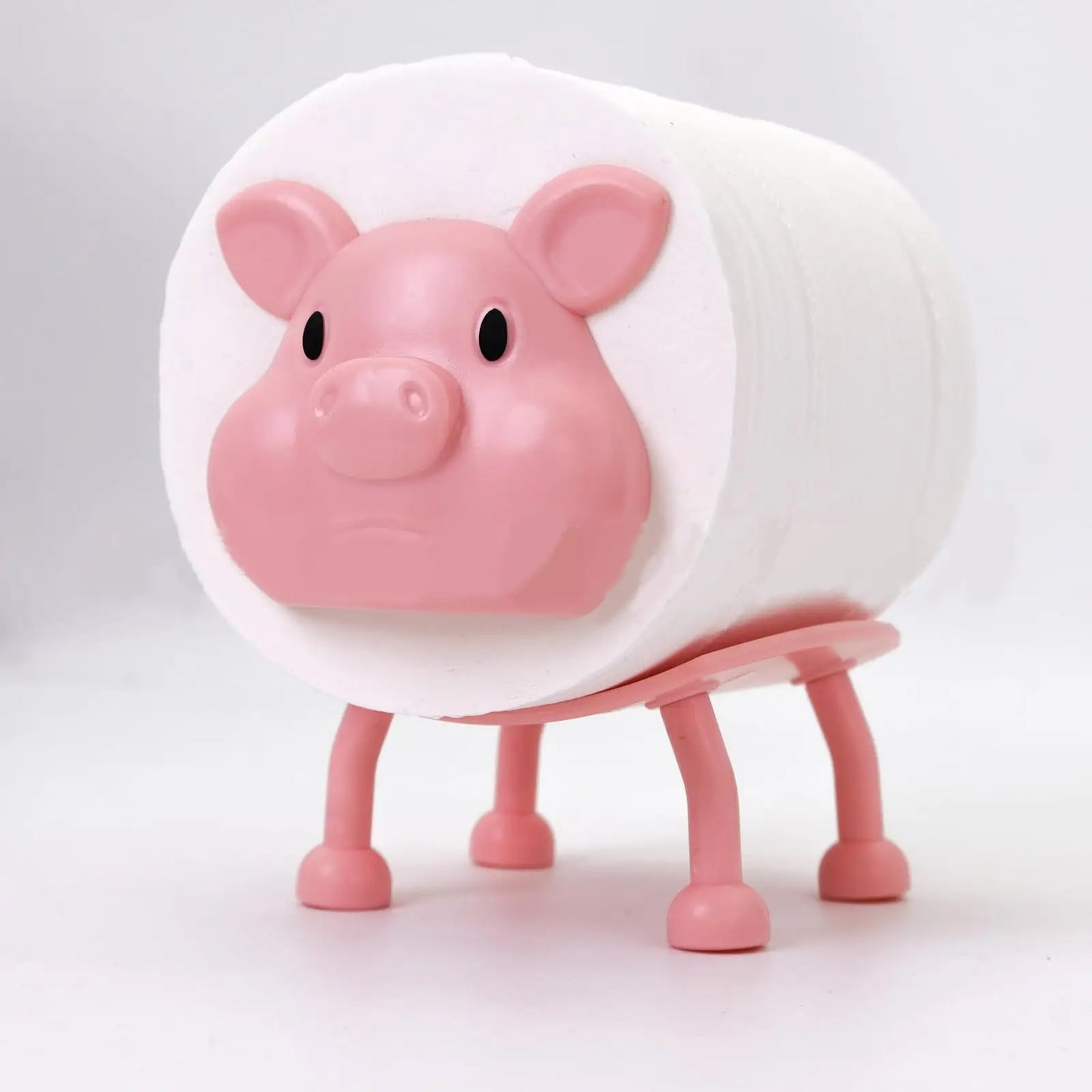 1Pcs Cute Cartoon Animal Toilet Paper Holder Creative Fun Paper Holder Tissue Storage Box Suitable For Bathroom living Room Etc