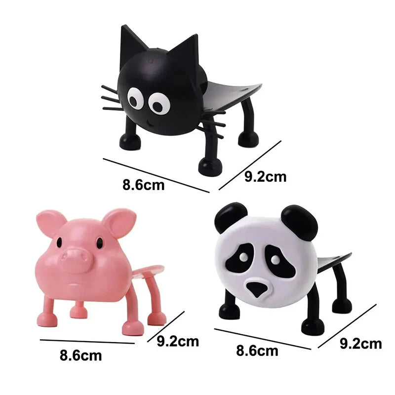 1Pcs Cute Cartoon Animal Toilet Paper Holder Creative Fun Paper Holder Tissue Storage Box Suitable For Bathroom living Room Etc