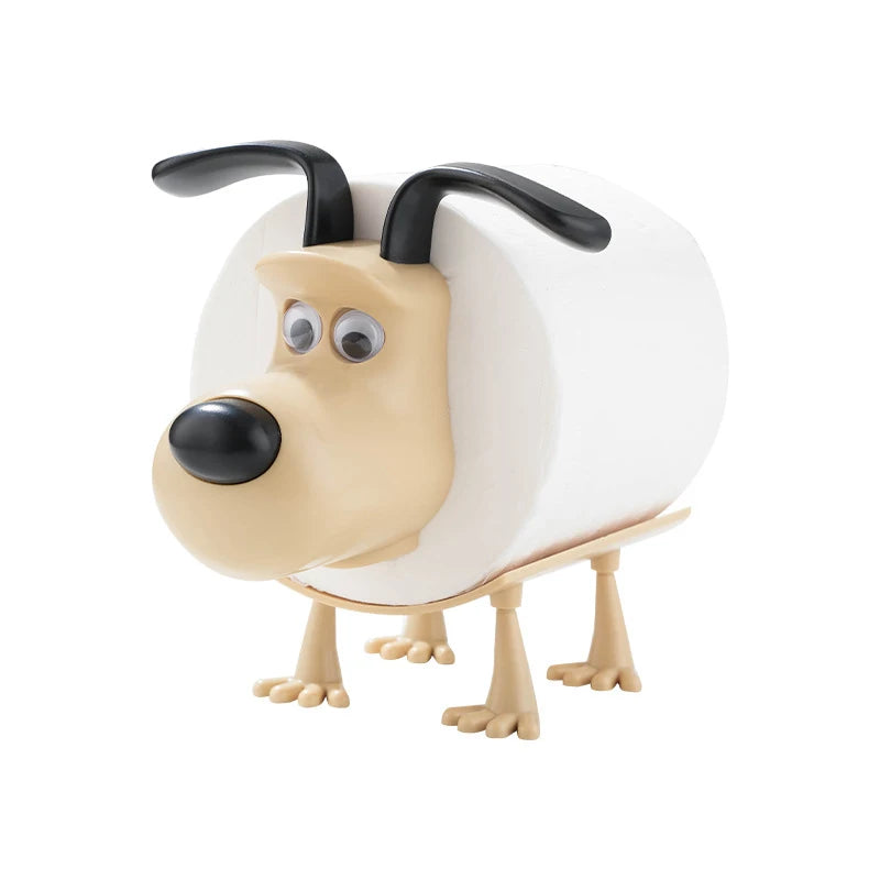 1Pcs Cute Cartoon Animal Toilet Paper Holder Creative Fun Paper Holder Tissue Storage Box Suitable For Bathroom living Room Etc