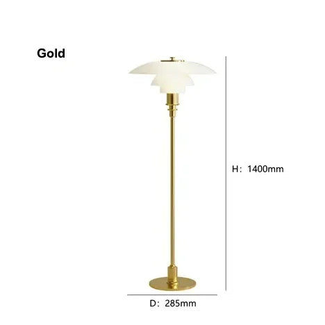Danish Classic Floor Lamp Creative Bedroom Bedside Table Lamp Nordic Minimalist Living Room Study Reading Glass Decor Table Lamp