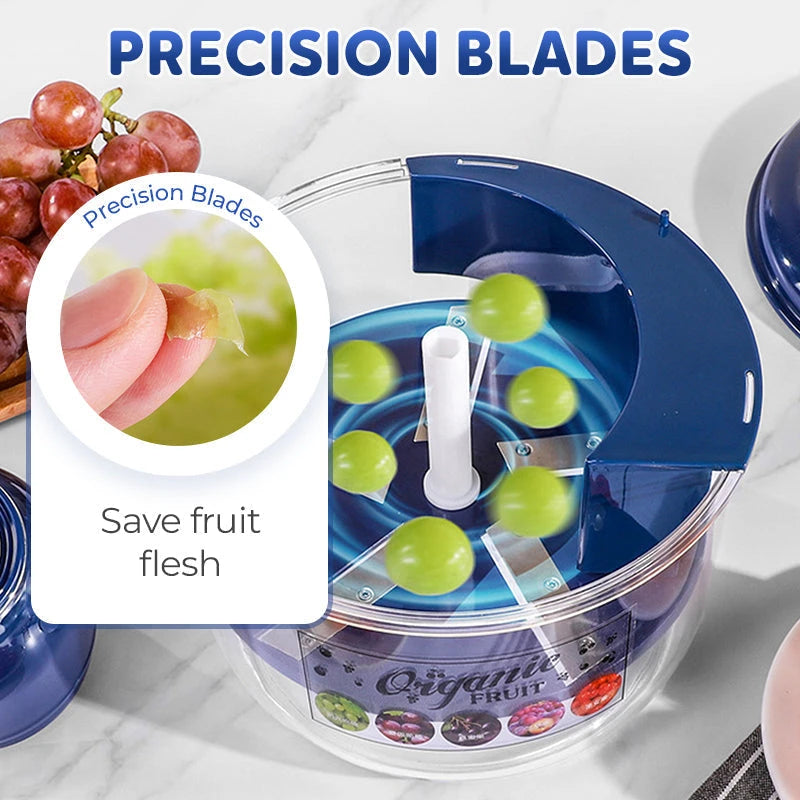 Automatic fruit peeling machine