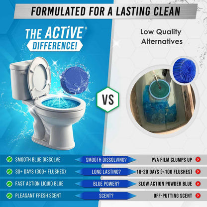 Toilet bowl cleaning tablets