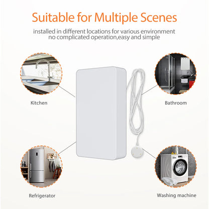 Tuya Zigbee Water Leakage Sensor Smart Home Wifi High Sensitivity  Flood Detection App Control Security Alarm For Apple Homekit