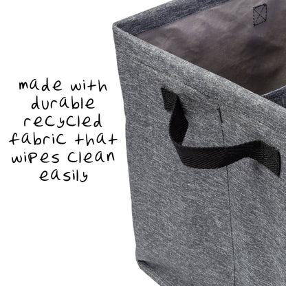 Gray Polyester Folding Large Trunk Organizer