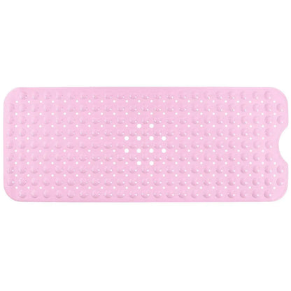 Large Cute Cartoon PVC Bath Mat Anti-Slip Shower Bathtub Mats With Sucker Soft Massage Pad Kid's Elder Bathroom Carpet Rug