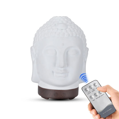 Wifi Control Air Humidifier Aroma Essential Oil Diffuser 7 Colors LED Night Light Cool Buddha Mist Maker Aromatherapy For Home