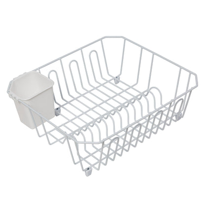 White Wire Dish Drying Rack