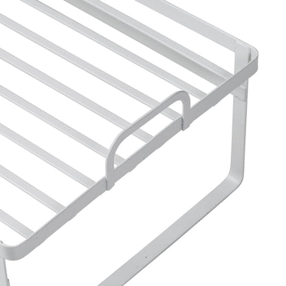White Stackable Cabinet Shelves (2-Pack)