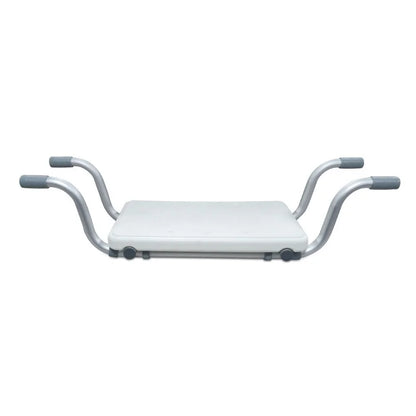 Adjustable Width Anti-Slip Bathtub Chair Combined with Multifunctional Shelf Bath Stool Offering Support for Comfortable Bathing