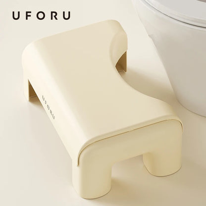Uforu Toilet Stool Household Footstool Thickeneded Strong Anti-Slip Adult Squat Artifact